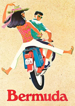 Bermuda #2 Vintage travel Poster Print