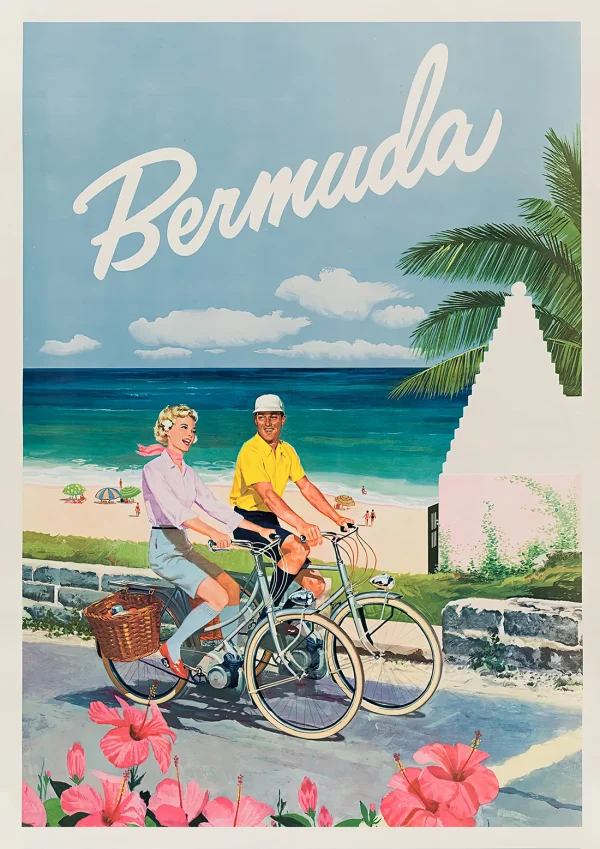 Bermuda #3 Vintage travel Poster Print