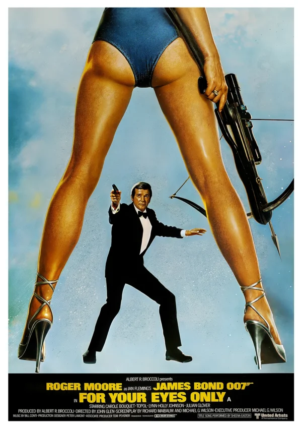 For your eyes only - Bond Film & TV Poster Print