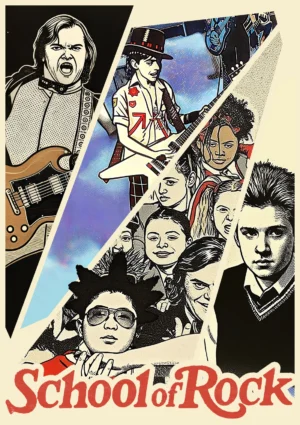 School of Rock Film & TV Poster Print