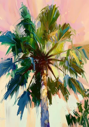 Palm tree Nature Poster Print