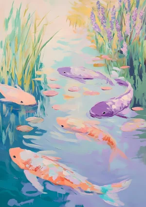 Carp Nature Poster Print