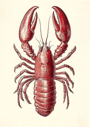 Lobster Nature Poster Print