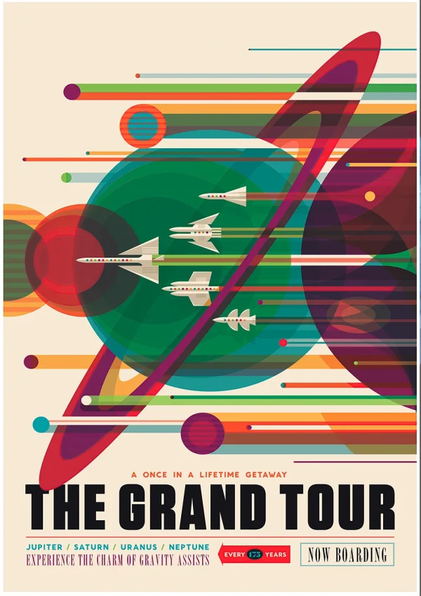 The Grand Tour - NASA Space & Sci-Fi Poster Print