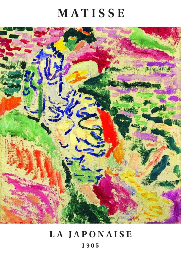 La Japonaise Artworks Henri Matisse Poster Print