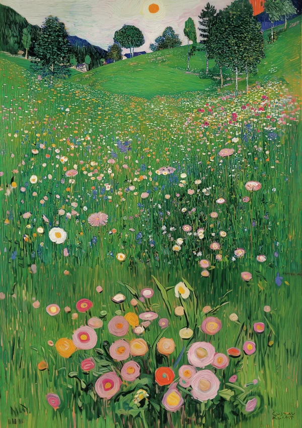 The meadow Artworks Gustav Klimt Poster Print