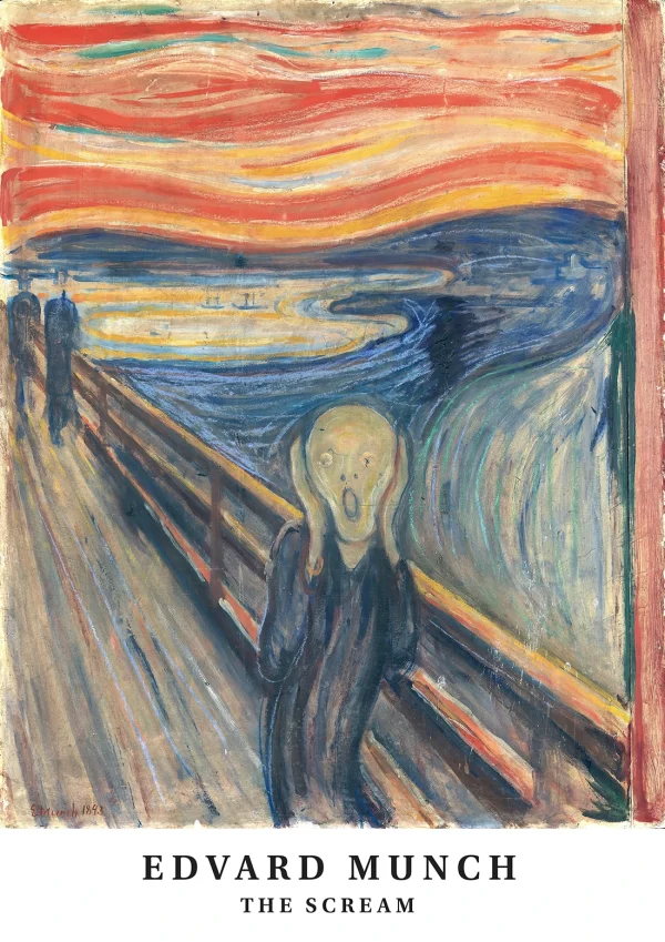 The Scream Artworks Edvard Munch Poster Print