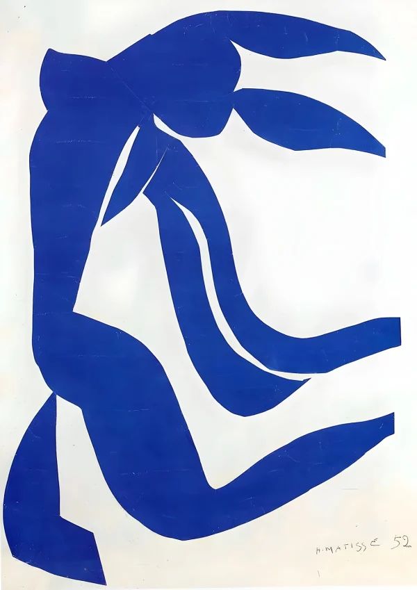 Blue nude Artworks Henri Matisse Poster Print