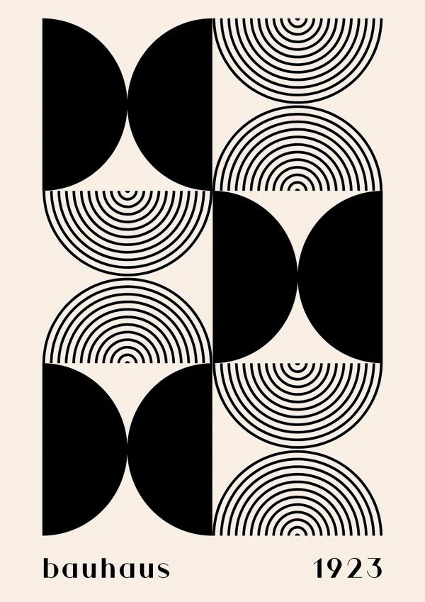Bauhaus geo Bauhaus Poster Print