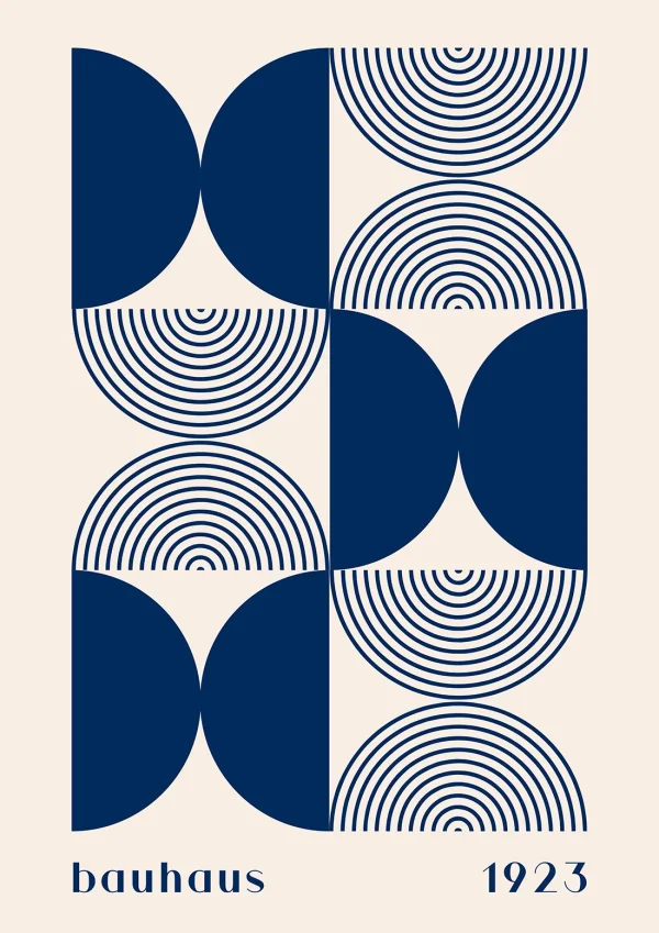 Bauhaus geo Bauhaus Poster Print