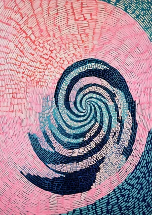 Swirl Abstract Poster Print