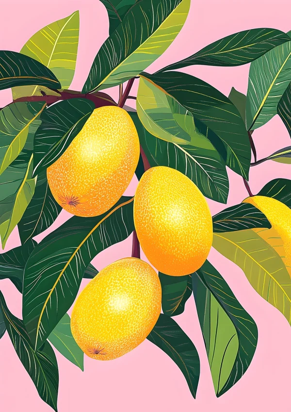 Lemon tree Food & drink Poster Print