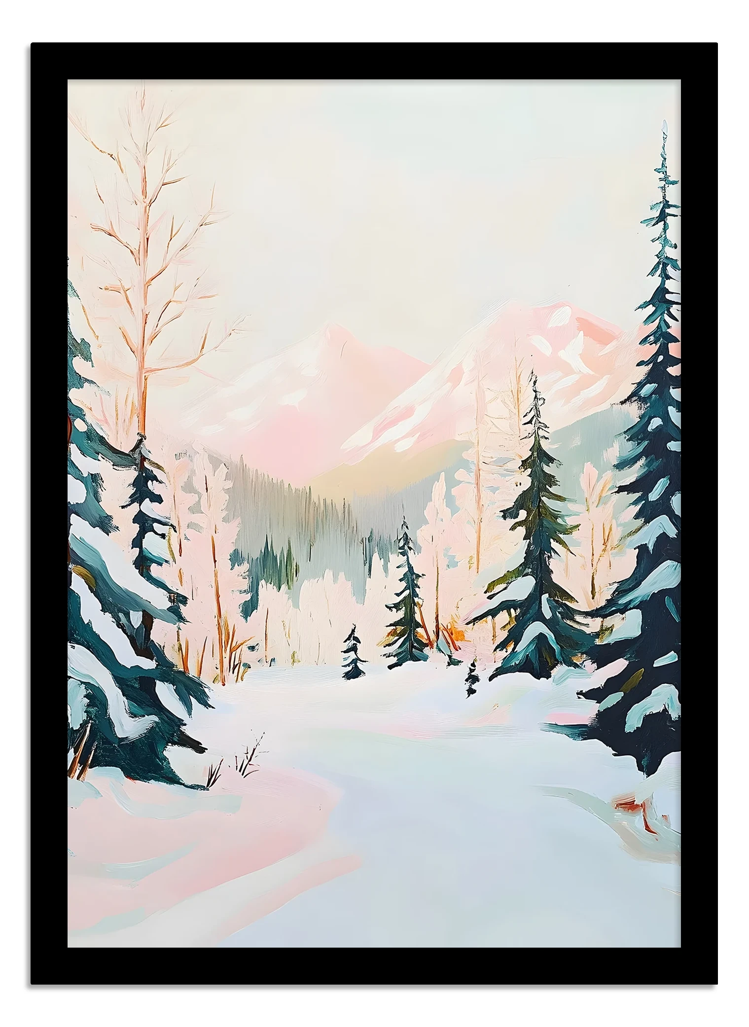 Winterscape print – Plume Prints
