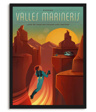 Valles Marineris, Mars - Sci-Fi