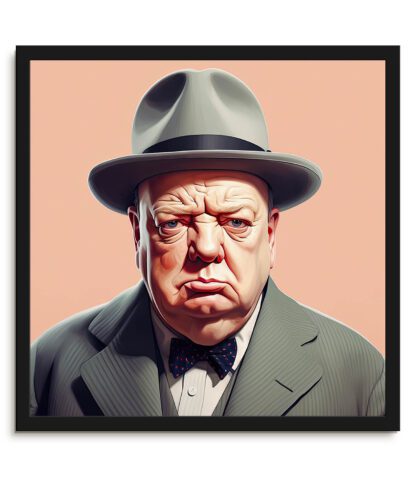 Winston Churchill - Famous faces