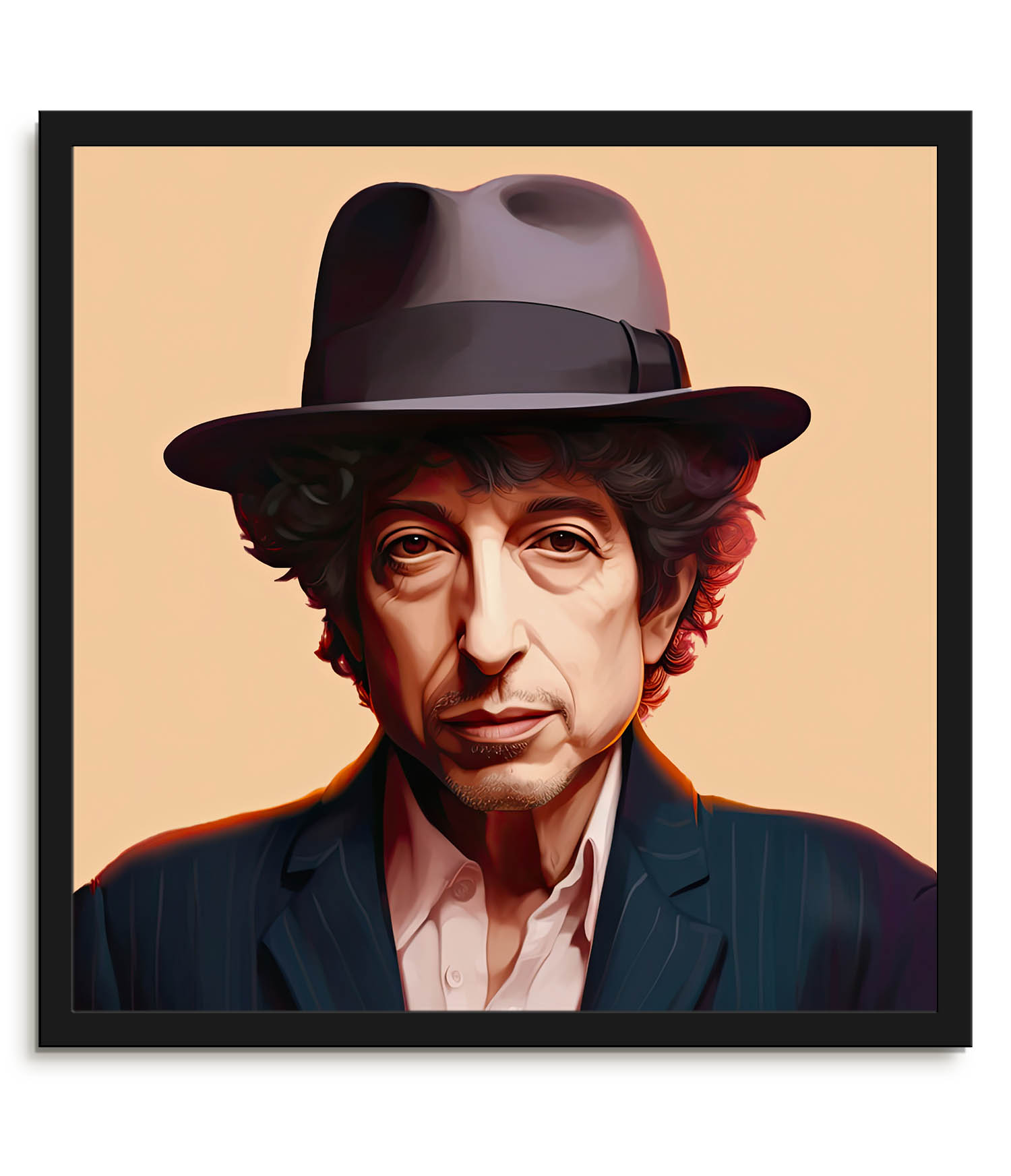 Bob Dylan – Famous faces – Plume