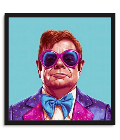 Elton John - Famous faces