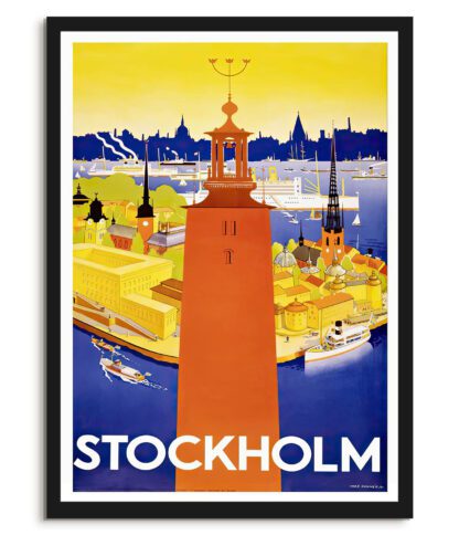 Visit Stockholme - Vintage travel