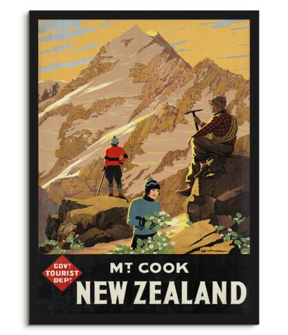 Visit New Zealand - Vintage travel