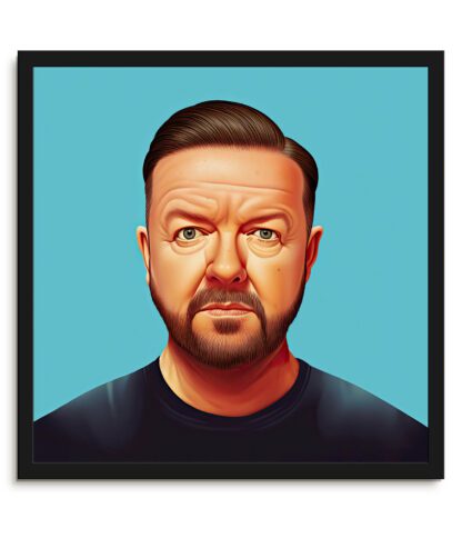 Ricky Gervais - Famous faces