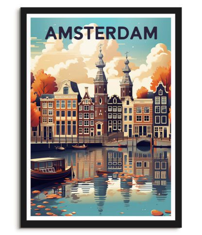Amsterdam - Vintage travel