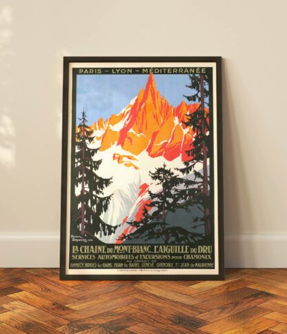 Chamonix Mont Blanc - Vintage travel - Image 2