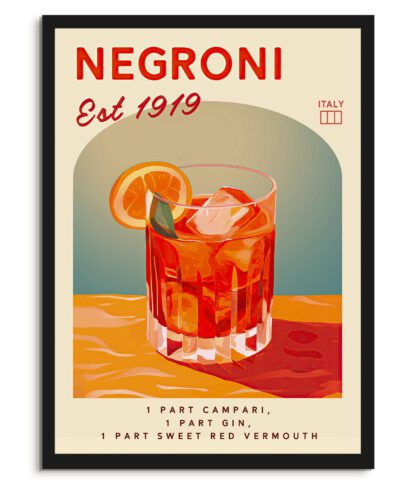 Negroni cocktail - Food & drink