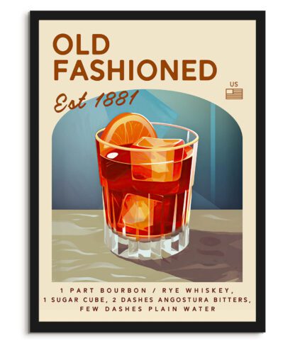 Old fashioned cocktail - Food & drink