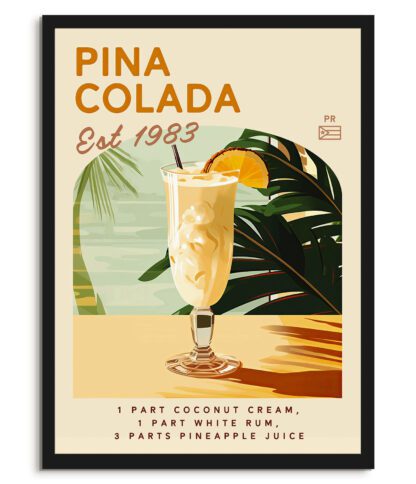 Pina colada cocktail - Food & drink