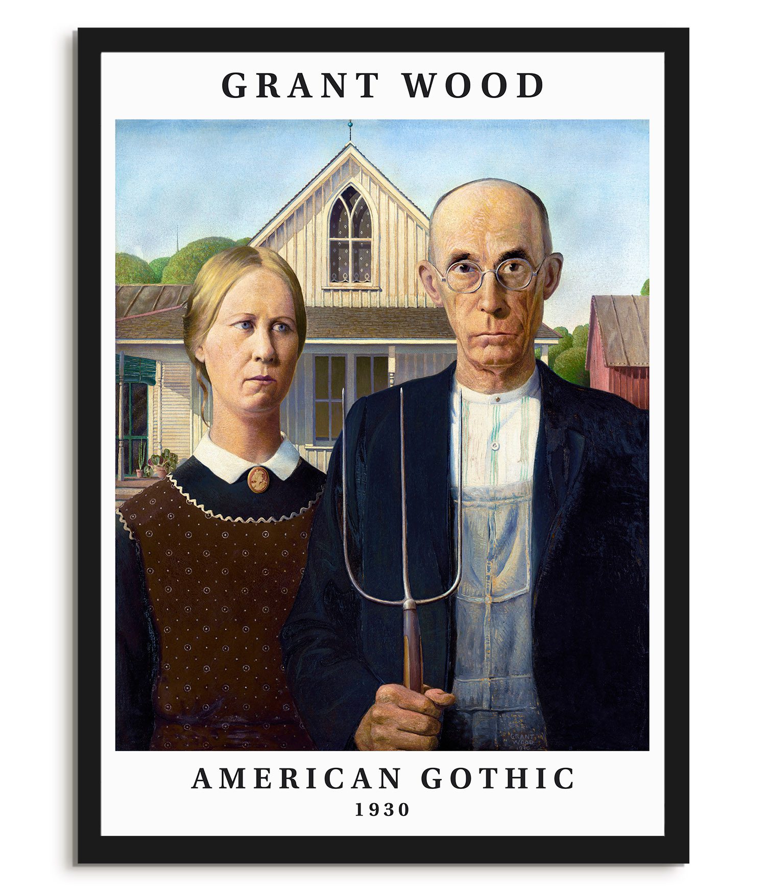 American Gothic Grant Wood Plume American Gothic Grant Wood Plume