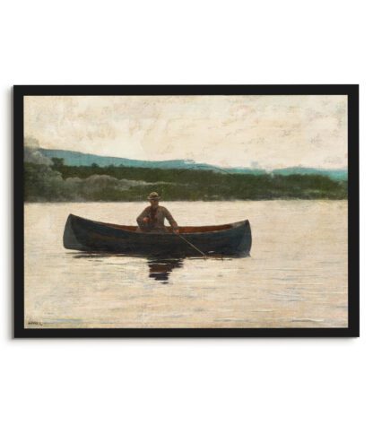 Playing a fish - Winslow Homer