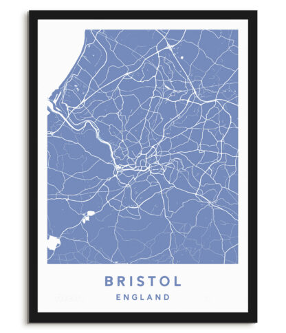 Bristol, England - Map