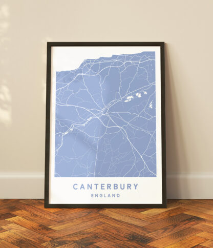Canterbury, England - Map - Image 2