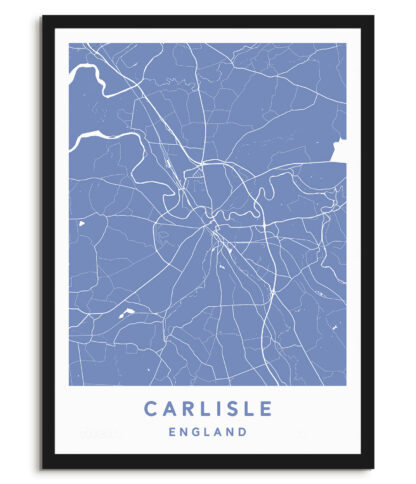 Carlisle, England - Map