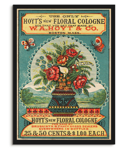 Hoyts Floral Cologne - Vintage advert