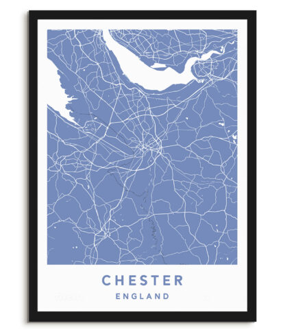 Chester, England - Map
