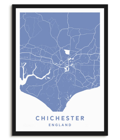 Chichester, England - Map