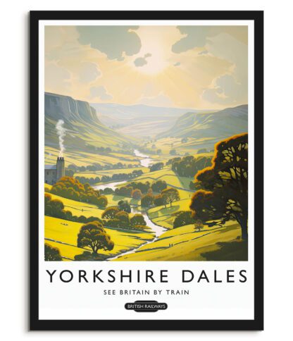 Yorkshire Dales - Vintage travel
