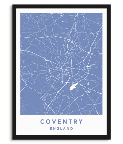Coventry, England - Map