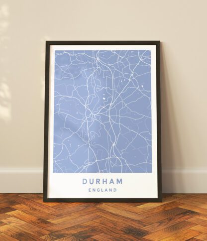 Durham, England - Map - Image 2
