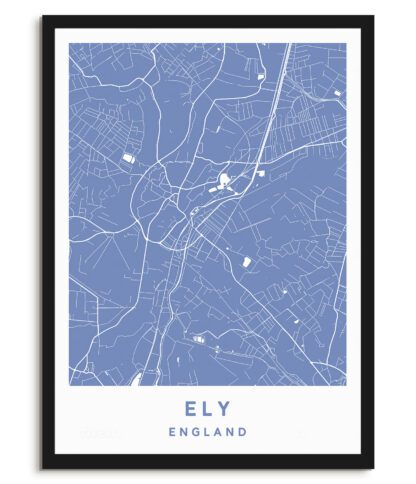 Ely, England - Map