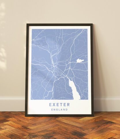 Exeter, England - Map - Image 2