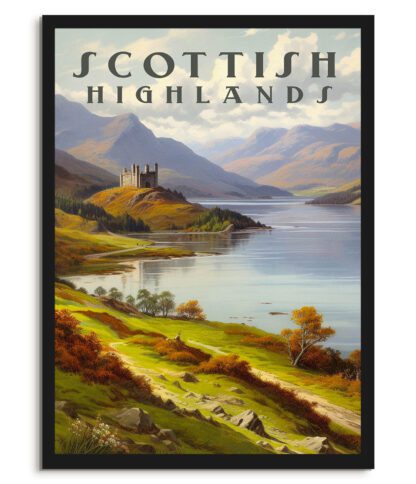 Scottish Highlands - Vintage travel