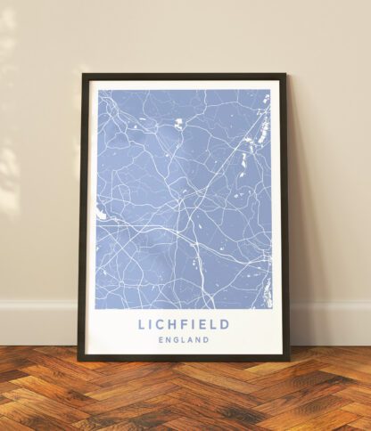 Lichfield, England - Map - Image 2