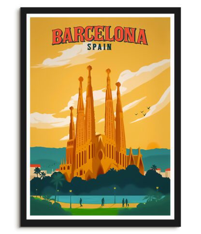 Barcelona - Vintage travel