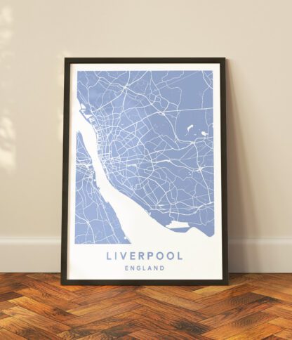Liverpool, England - Map - Image 2