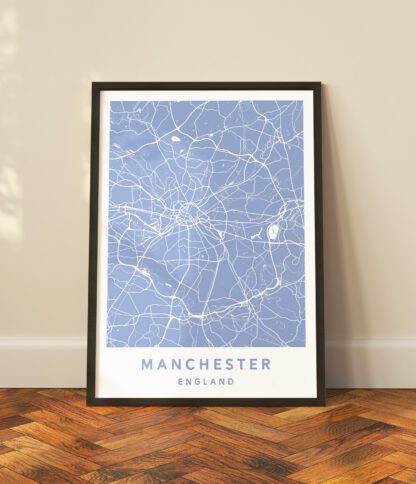 Manchester, England - Map - Image 2