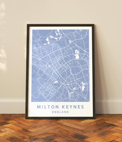 Milton Keynes, England - Map - Image 2