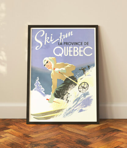 Ski fun in Quebec - Vintage travel - Image 2