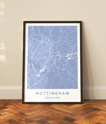 Nottingham, England - Map - Image 2